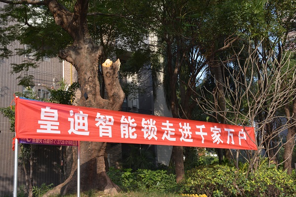 皇迪智能锁